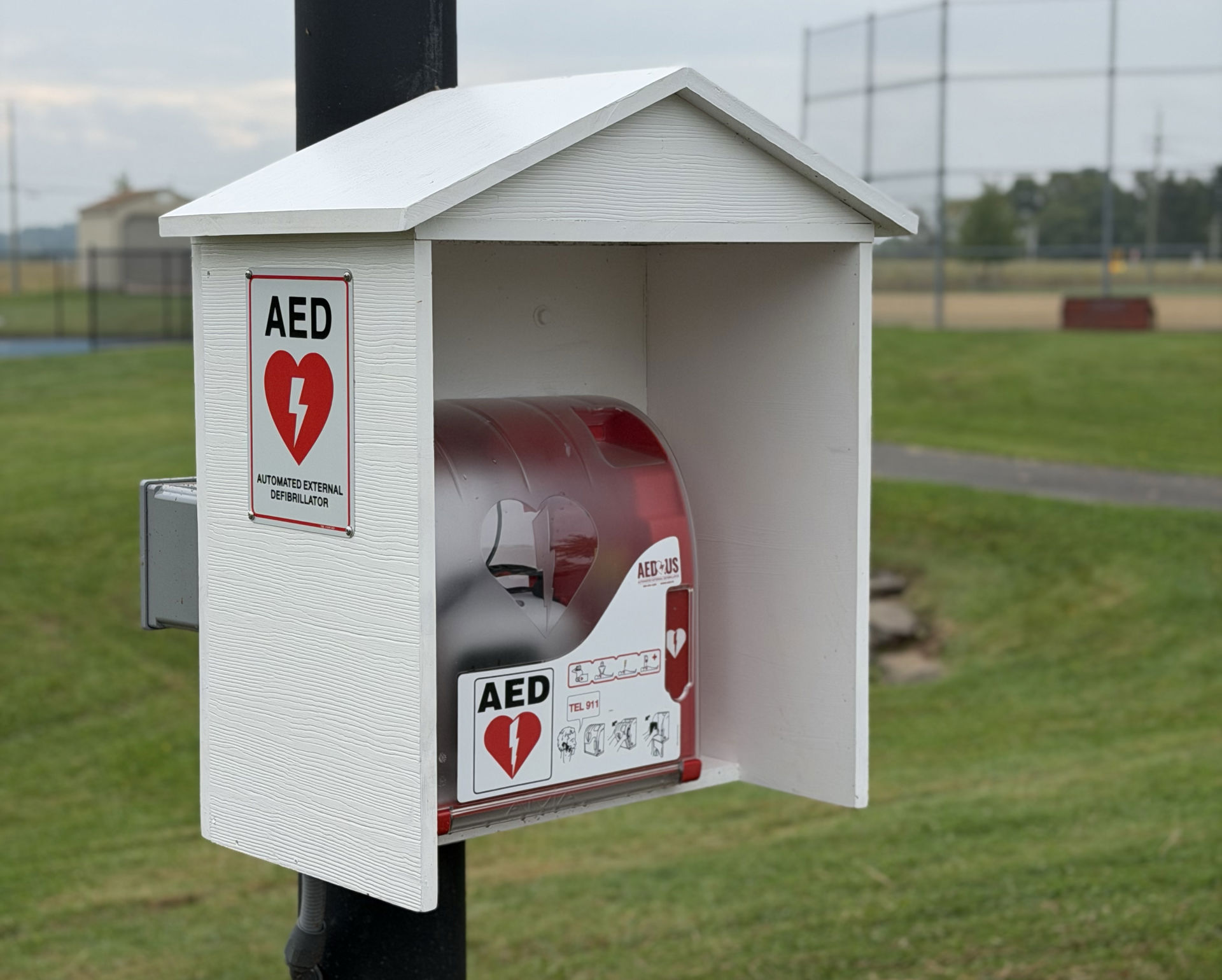 AED installation.